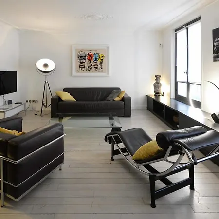 Amazing And Modern Flat For 6 In Le Marais Paříž